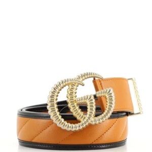 Authentic Gucci Marmont GG belt size 85